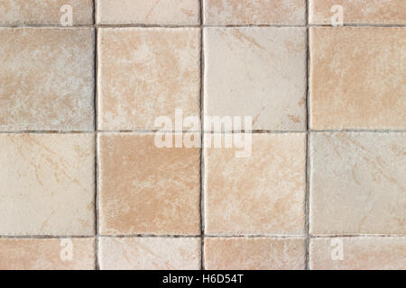 Close up of decorative kitchen tiles Stock Photo