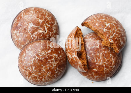 Lebkuchen, gingerbread cookies Stock Photo