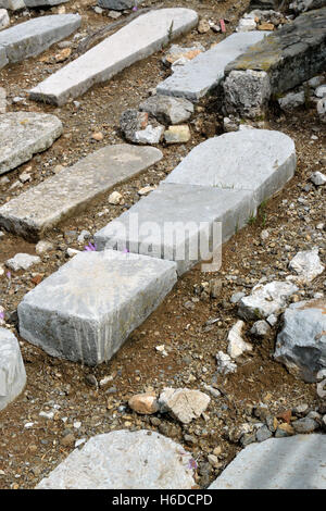 Jews' Gate Cemetery, Windmill Hill, Gibraltar Stock Photo