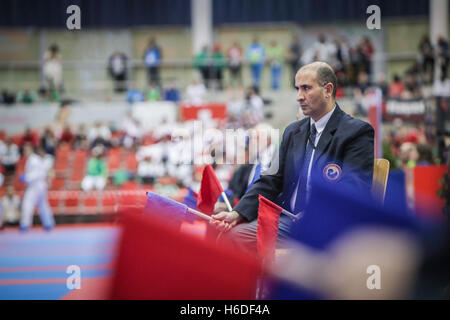 Linz, Austria. 26, October, 2016.  World Championship Karate, WKF Credit:  Jan de Wild Photography / Alamy Live News Stock Photo