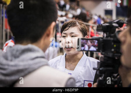 Linz, Austria. 26, October, 2016.  World Championship Karate, WKF Credit:  Jan de Wild Photography / Alamy Live News Stock Photo