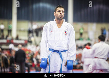 Linz, Austria. 26, October, 2016. World Championship Karate, WKF Credit:  Jan de Wild Photography / Alamy Live News Stock Photo