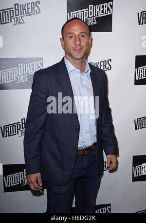 New York, NY, USA. 26th Oct, 2016. Lillo Brancato at arrivals for New Filmmakers Halloween Program: VAMP BIKERS TRES Premiere, Anthology Film Archives, New York, NY October 26, 2016. © Derek Storm/Everett Collection/Alamy Live News Stock Photo