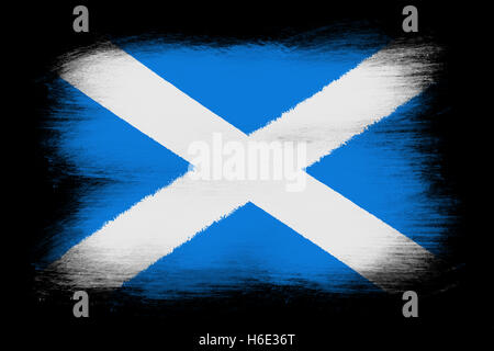 The Scotland flag Stock Photo