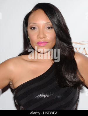 Shelea Frazier attends the Hollywood Walk of Fame Honors at Taglyan Complex on October 25, 2016 in Los Angeles, California. Stock Photo