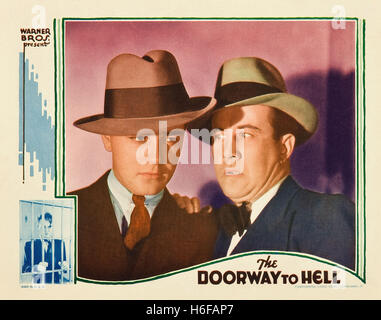 The Doorway to Hell - Movie Poster - Stock Photo