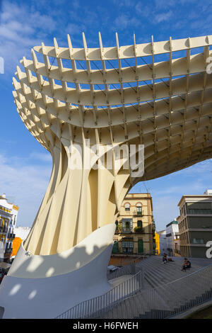 Metropol Parasol Plaza de la Encarnacion Seville Andalusia Spain