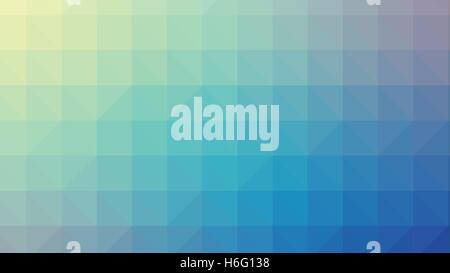 Abstract blue vector gradient lowploly of many triangles background for use in design Stock Vector