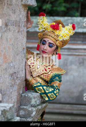 balinese dancer posing for the camera Stock Photo