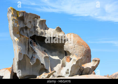 Remarkable Rocks in Flinders chase national park on Kangaroo Island,South Australia Stock Photo