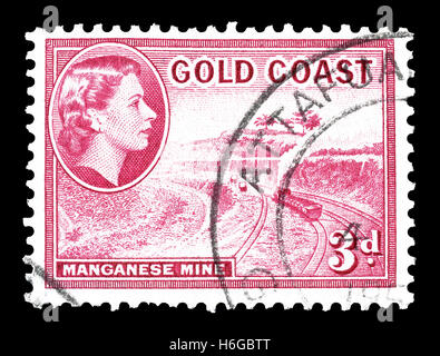 Gold Coast stamp 1952 Stock Photo - Alamy