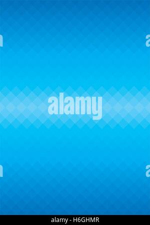 Blue squares background. EPS8. No transparency, no gradients. Stock Vector