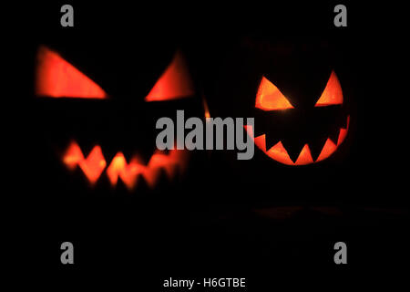 Halloween Pumpkin, isolated on black Stock Photo