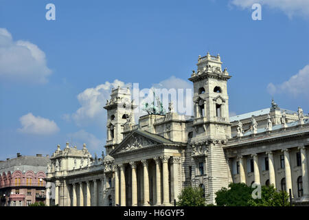 Ethnographic Museum, former Palace of Justice, designed by famous hungarian architect Hauszmann and completed in 1896 Stock Photo