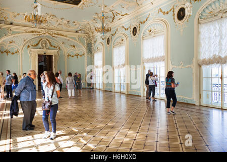 Theatre ante room in Hermitage Museum, St Petersburg, Russia Stock Photo