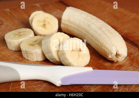 banana slices Stock Photo
