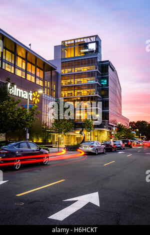 Walmart, Tysons West, Cornerside Boulevard, Vienna, Virginia Stock Photo