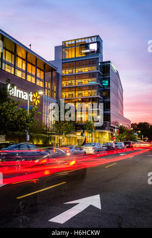 Walmart, Tysons West, Cornerside Boulevard, Vienna, Virginia Stock Photo