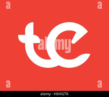 TE Logo Concept Design Stock Vector