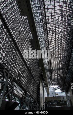 Kyoto Railway Station, Kyoto, Japan Stock Photo