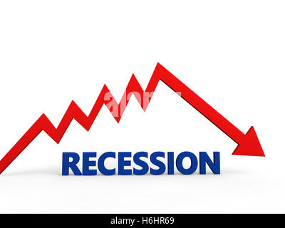 Recession concept Stock Photo