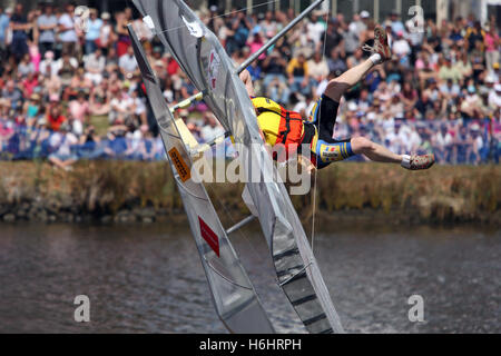 Moomba Birdman Rally. Melbourne, Victoria, Australia. Stock Photo