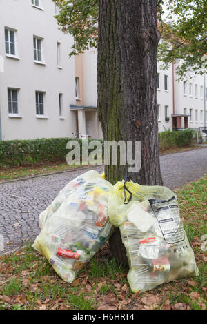 Rubbish collection in Germany Stock Photo - Alamy