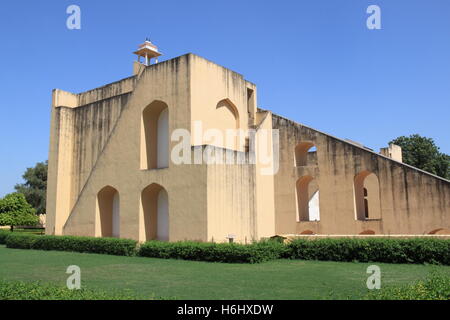 Samrat Yantra, Jantar Mantar astronomical observatory, Jaipur, Rajasthan, India, Indian subcontinent, South Asia Stock Photo