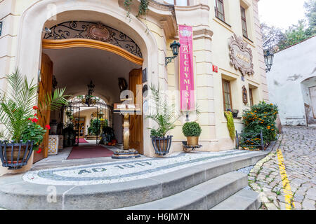 Alchymist Hotel, Mala Strana, Prague, Czech Republic Stock Photo