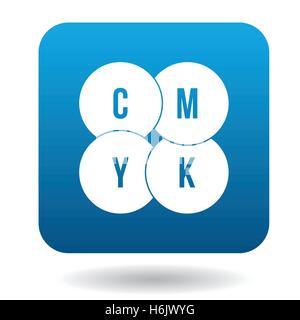 SMYK icon in simple style Stock Vector