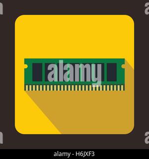 DVD RAM module for the personal computer icon Stock Vector