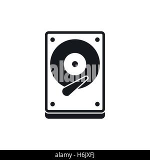 HDD icon icon, simple style Stock Vector
