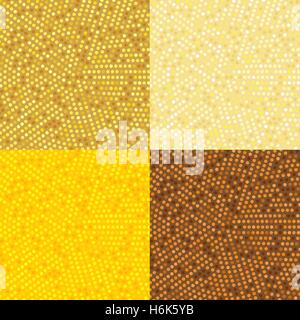 Circle Radius Abstract Golden Background Vector Illustration Stock Vector