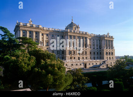 The Royal Palace, Madrid, Spain Stock Photo