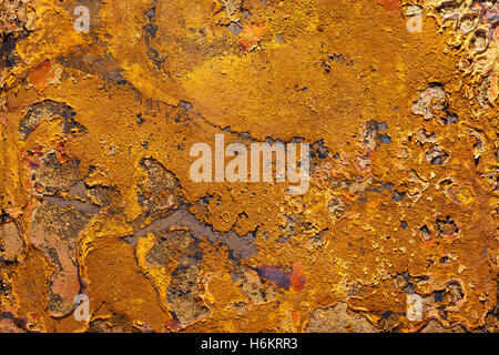 Rusty steel sheet. Stock Photo