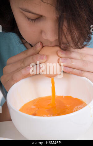 blow egg Stock Photo
