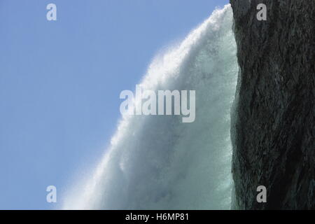 Niagara Falls Waterfall Close Up Stock Photo
