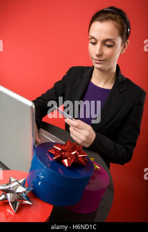 woman laptop notebook computers computer laugh laughs laughing twit giggle smile smiling laughter laughingly smilingly smiles Stock Photo