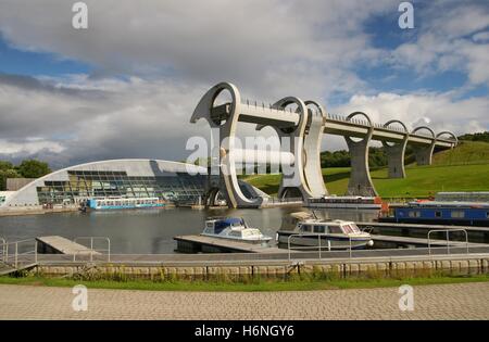 falkirk wheel Stock Photo