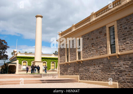 Period buildings on the Seppeltsfield Estate, Barossa Valley, South Australia Stock Photo