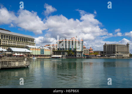 Le Caudan Waterfront, Port Luis, Mauritius Stock Photo