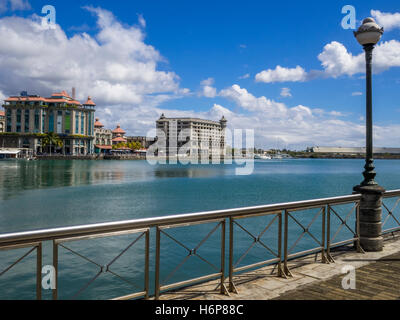 Le Caudan Waterfront, Port Luis, Mauritius Stock Photo