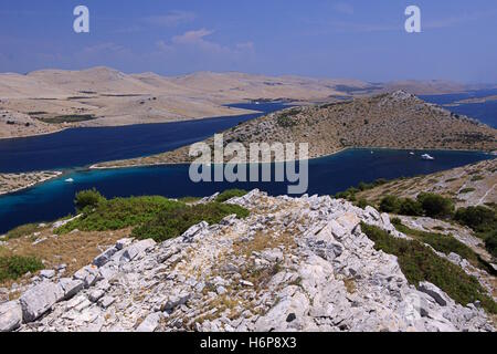 national park kornati croatia Stock Photo