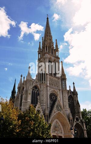 basilica green austrians old town blank european caucasian location shot marble france copper roof priest that belfry basilica Stock Photo