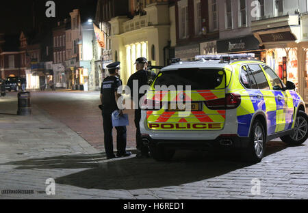 Chichester, West Sussex, Sunday 30th October 2016. Police Have Sealed ...