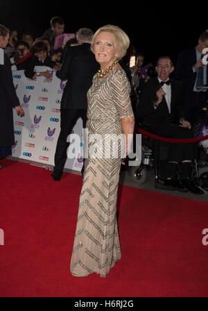 London, UK. 31st Oct, 2016. Mary Berry attend the Pride Of Britain awards at the Grosvenor House Hotel on October 31, 2016 in London, England. Credit:  Gary Mitchell/Alamy Live News Stock Photo