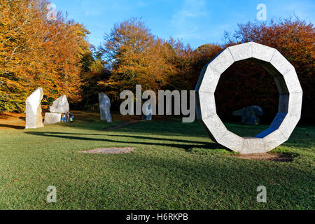 Heaven's Gate, Longleat Safari & Adventure Park, Wiltshire, UK. 31st October 2016. Autumn colours at Heaven's Gate on the Longleat estate in Wiltshire, United Kingdom Credit:  Andrew Harker/17�Թ����� Live News Stock Photo