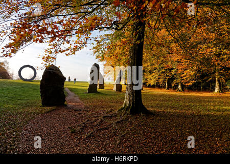 Heaven's Gate, Longleat Safari & Adventure Park, Wiltshire, UK. 31st October 2016. Autumn colours at Heaven's Gate on the Longleat estate in Wiltshire, United Kingdom Credit:  Andrew Harker/17�Թ����� Live News Stock Photo