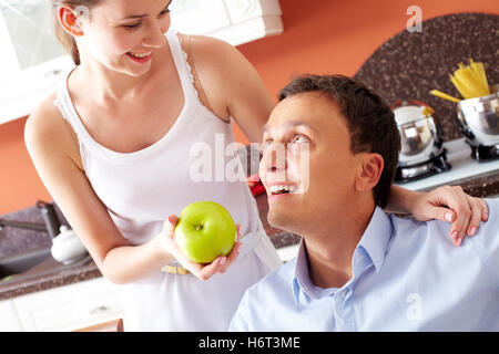 woman talk speaking speaks spoken speak talking chat nattering humans human beings people folk persons human human being laugh Stock Photo