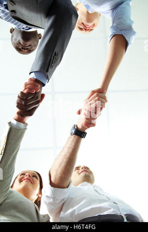 woman gesture humans human beings people folk persons human human being hand hands handshake successful succesful finger female Stock Photo
